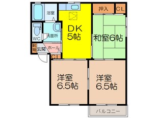 エクセレント川副の物件間取画像